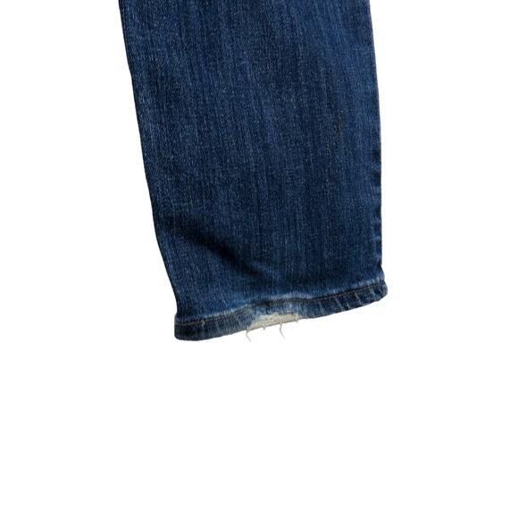 Levi's Mid Rise Skinny Jeans Dark Wash Classic Skinnies Slim Leg 32" Waist - Picture 3 of 11